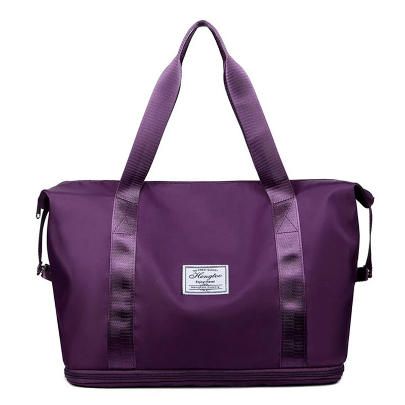 Large Capacity Travel Bag Lightweight Waterproof Oxford Cloth Travel Bag