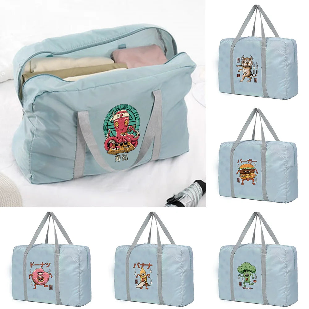 Large Capacity Travel Bag Unisex Foldable Luggage Storage Duffle Carry on Bags