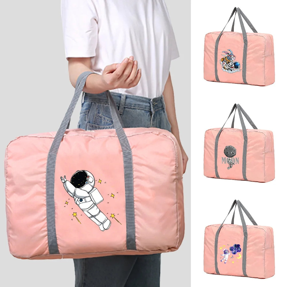 Large Capacity Waterproof Travel Bag Handbags Nylon Unisex For Women