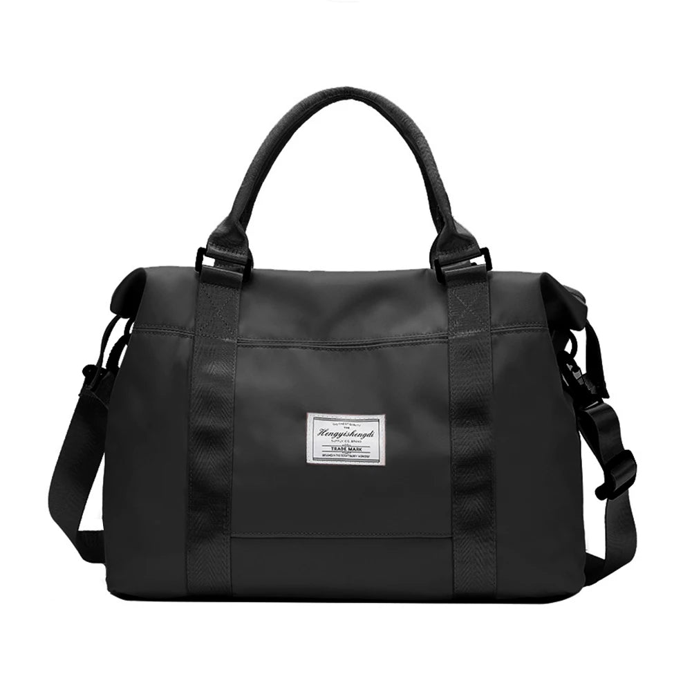 Large Capacity Travel Bag Woman Letters Printing Luggage Bags Hand Tote Lady