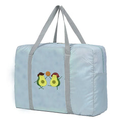 Large Capacity Travel Bag Avocado Print