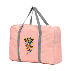 Large Capacity Travel Bags Men Women Clothing Organizer Handbag Butterfly Print