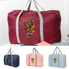 Large Capacity Travel Bags Men Women Clothing Organizer Handbag Butterfly Print