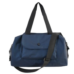 Large Capacity Nylon Totes Bag Solid Storage Street Messenger Handbag