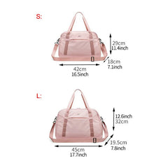 Large Capacity Travel Tote Folding Weekender Duffle Bag