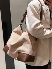 Large Capacity Women's Shoulder Bag Handbags Pu Leather Crossbody Bags