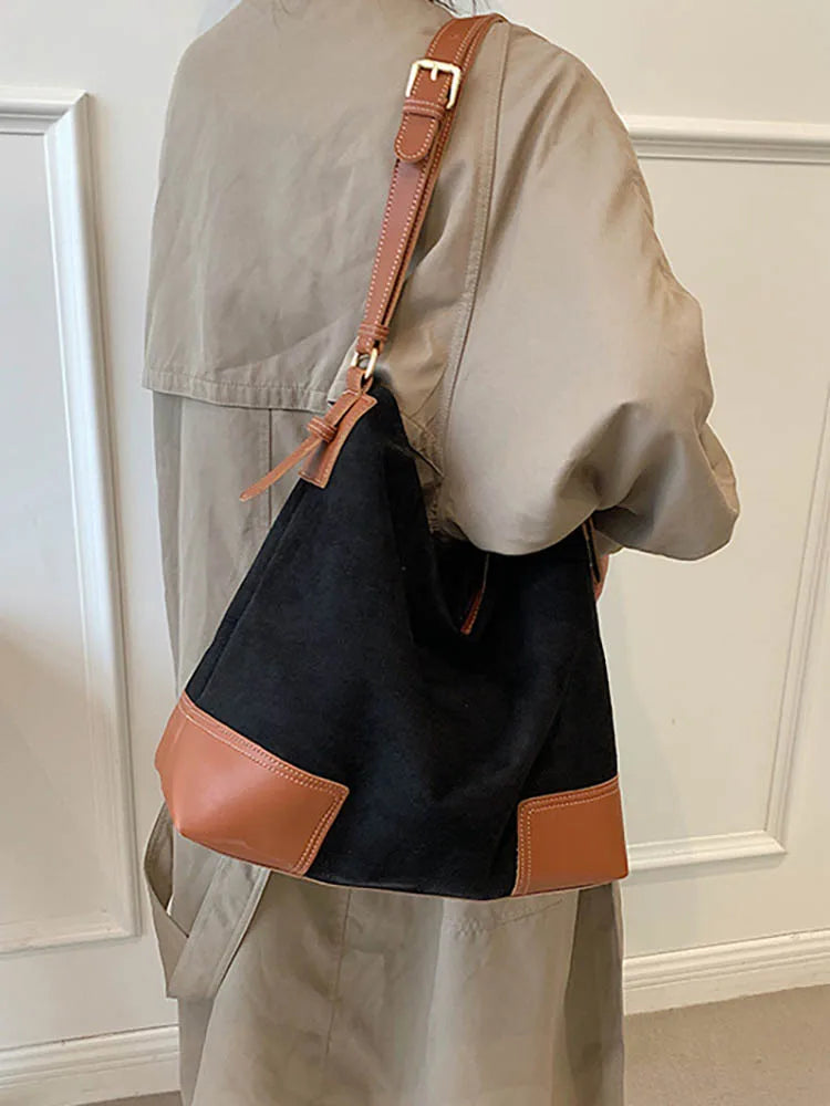 Large Capacity Women's Shoulder Bag Handbags Pu Leather Crossbody Bags