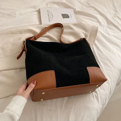 Large Capacity Women's Shoulder Bag Handbags Pu Leather Crossbody Bags