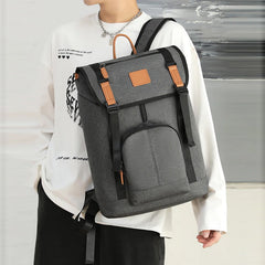 Large Capacity USB Charging Backpack Men Business Laptop Bag Student School Bag