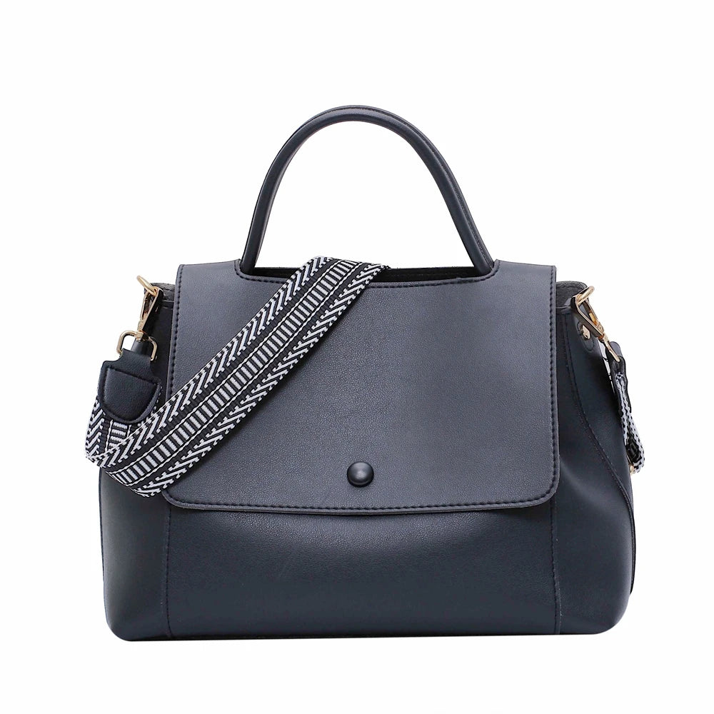 Vintage Messenger Bags Women Pu Leather Shoulder Bags Office Ladies Handbags