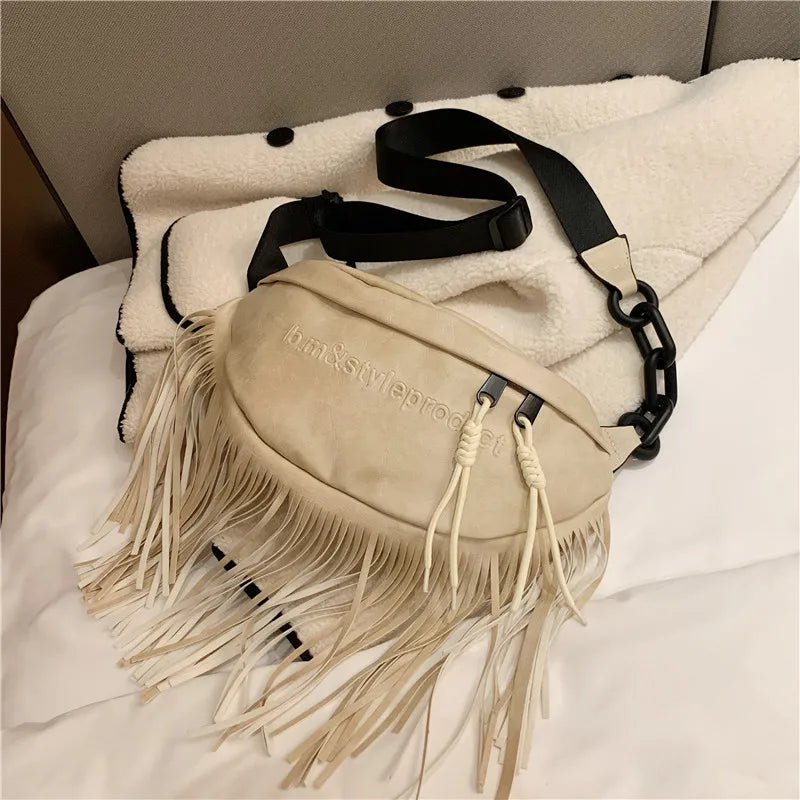 Large Capacity PU Leather Waist Bag Fanny Pack