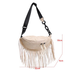 Large Capacity PU Leather Waist Bag Fanny Pack