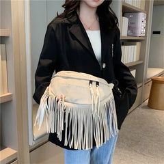 Large Capacity PU Leather Waist Bag Fanny Pack