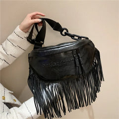 Large Capacity PU Leather Waist Bag Fanny Pack