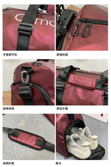 Large Capacity Waterproof Gym Bag Hand-Carrying Travel Luggage Bag