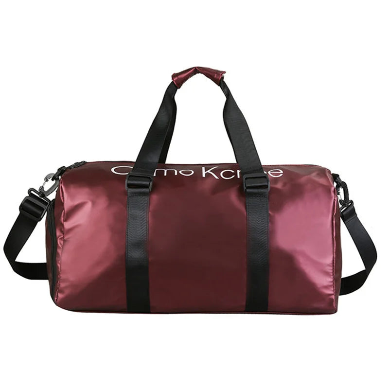 Large Capacity Waterproof Gym Bag Hand-Carrying Travel Luggage Bag