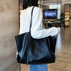 Large-Capacity Women Casual Canvas Shoulder Bag
