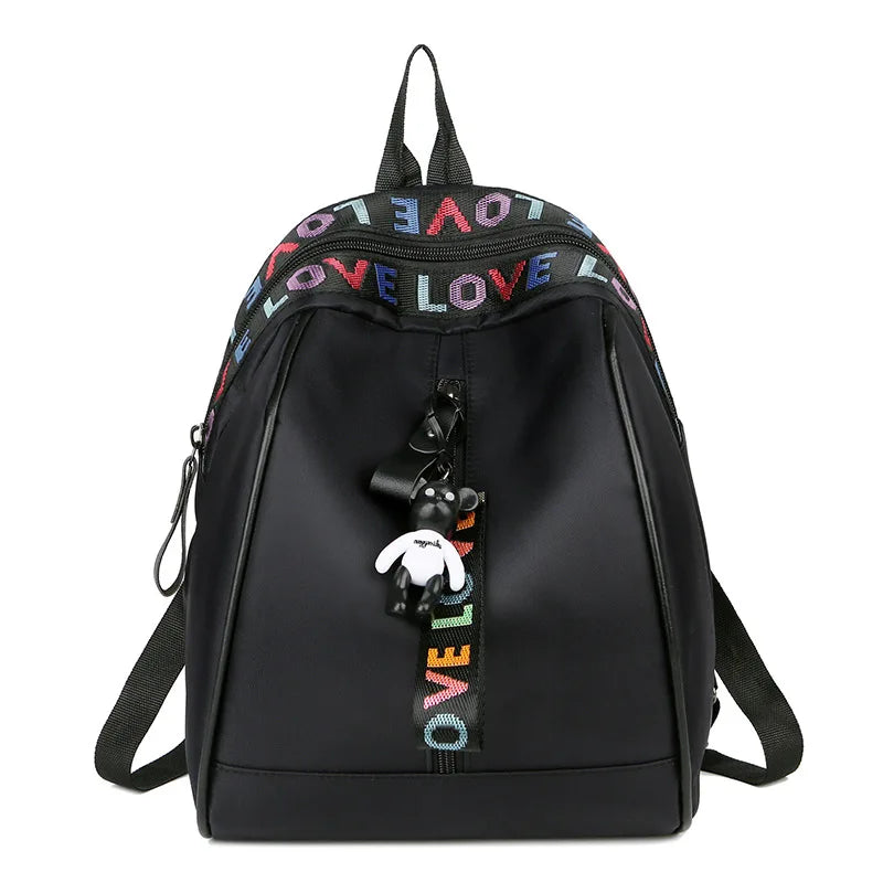Large Capacity Women Backpack Oxford Shoulder Bag Female Multi-Function