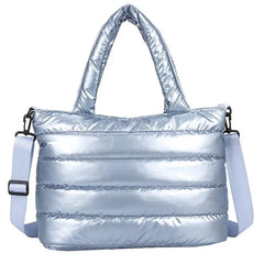 Large Capacity Women Shoulder Bag Down Cotton Tote Bag