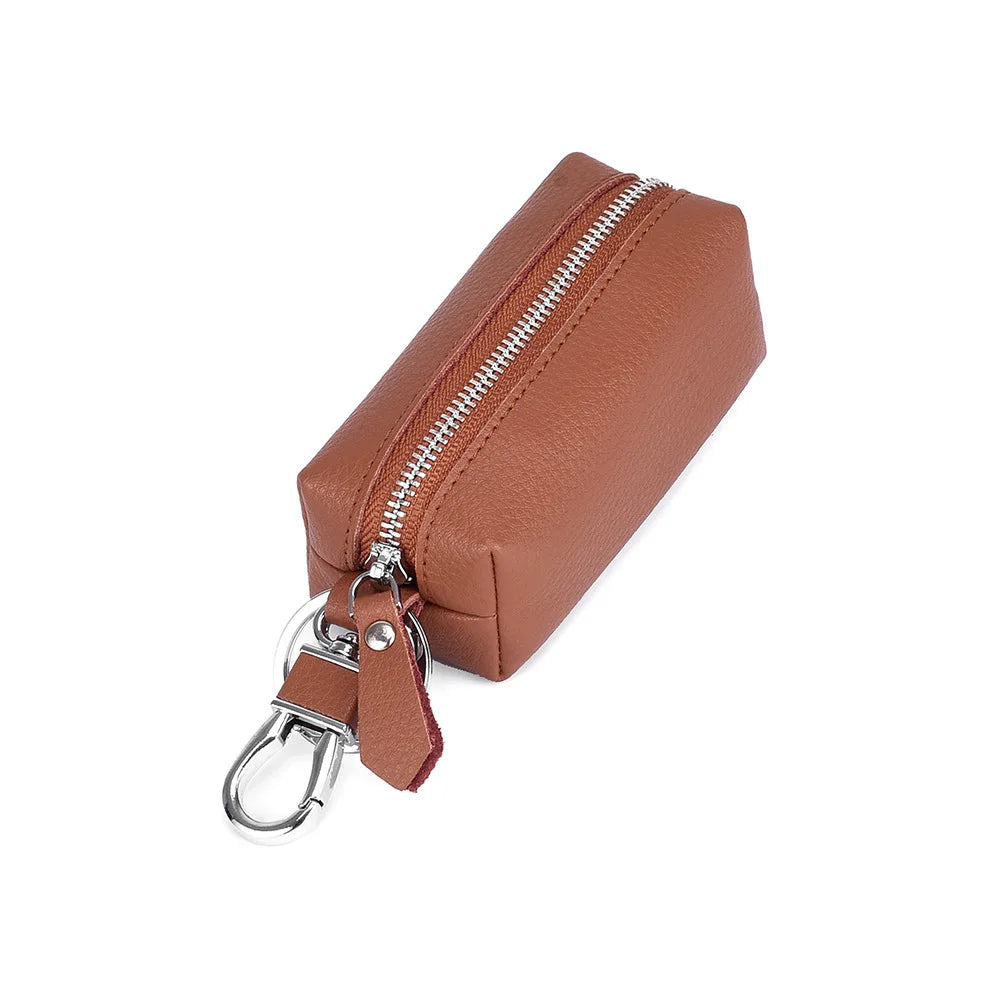 Large Capacity Auto Car Keys Wallets Leather Coins Holders Cases