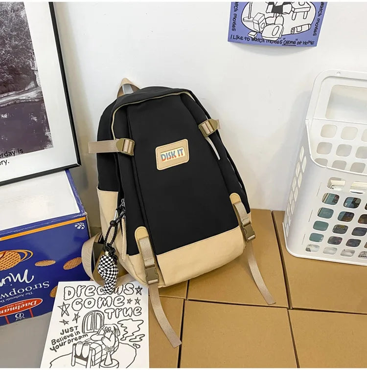 Large Capacity Travel College Backpack Lady Male Backpack