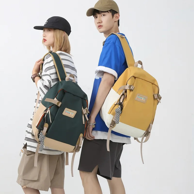Large Capacity Travel College Backpack Lady Male Backpack
