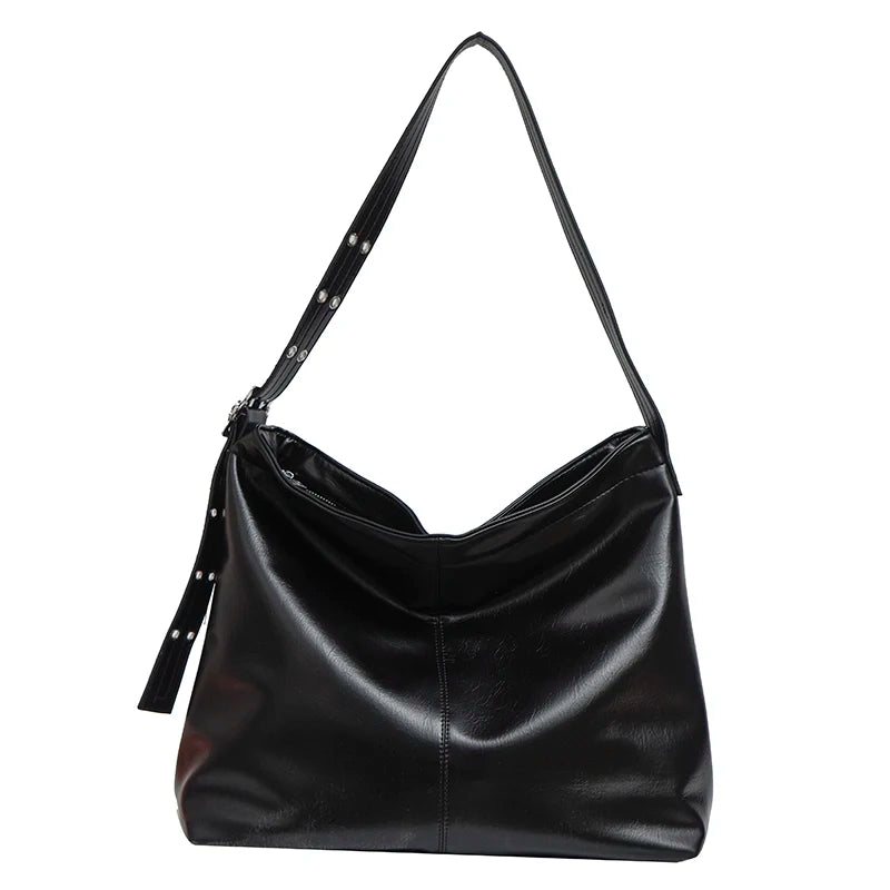 Large Capacity Women Pu Leather Handbags Messenger Bags High Ladies Shoulder Th