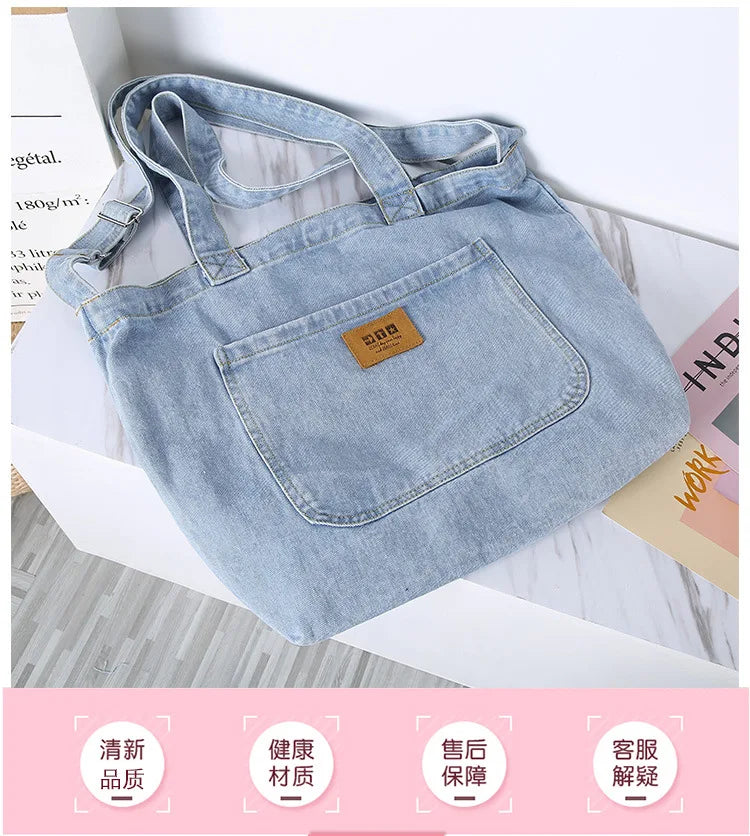 Large Capacity Women Shoulder Bags Casual Tote Handbag