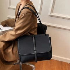 Vintage Nubuck PU Leather Messenger Bag Handbag Purse
