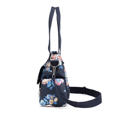 Women Shoulder Bags Floral Top-Handle Crossbody Tote Shopping Bag
