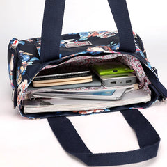 Women Shoulder Bags Floral Top-Handle Crossbody Tote Shopping Bag
