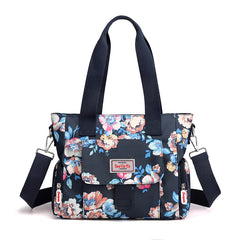 Women Shoulder Bags Floral Top-Handle Crossbody Tote Shopping Bag