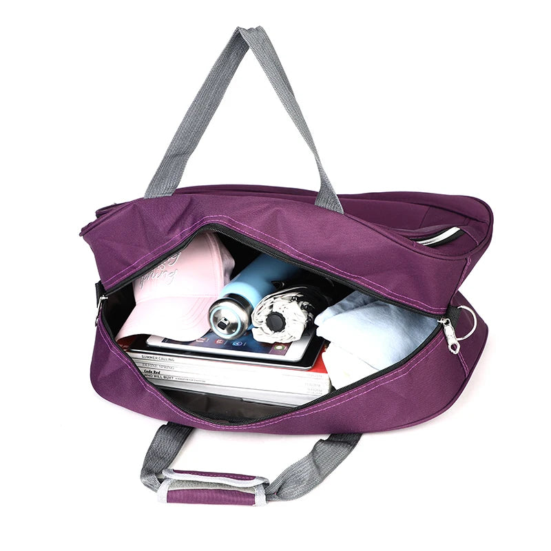 Large Capacity Women Travel Bag Waterproof Weekend Duffle Bags