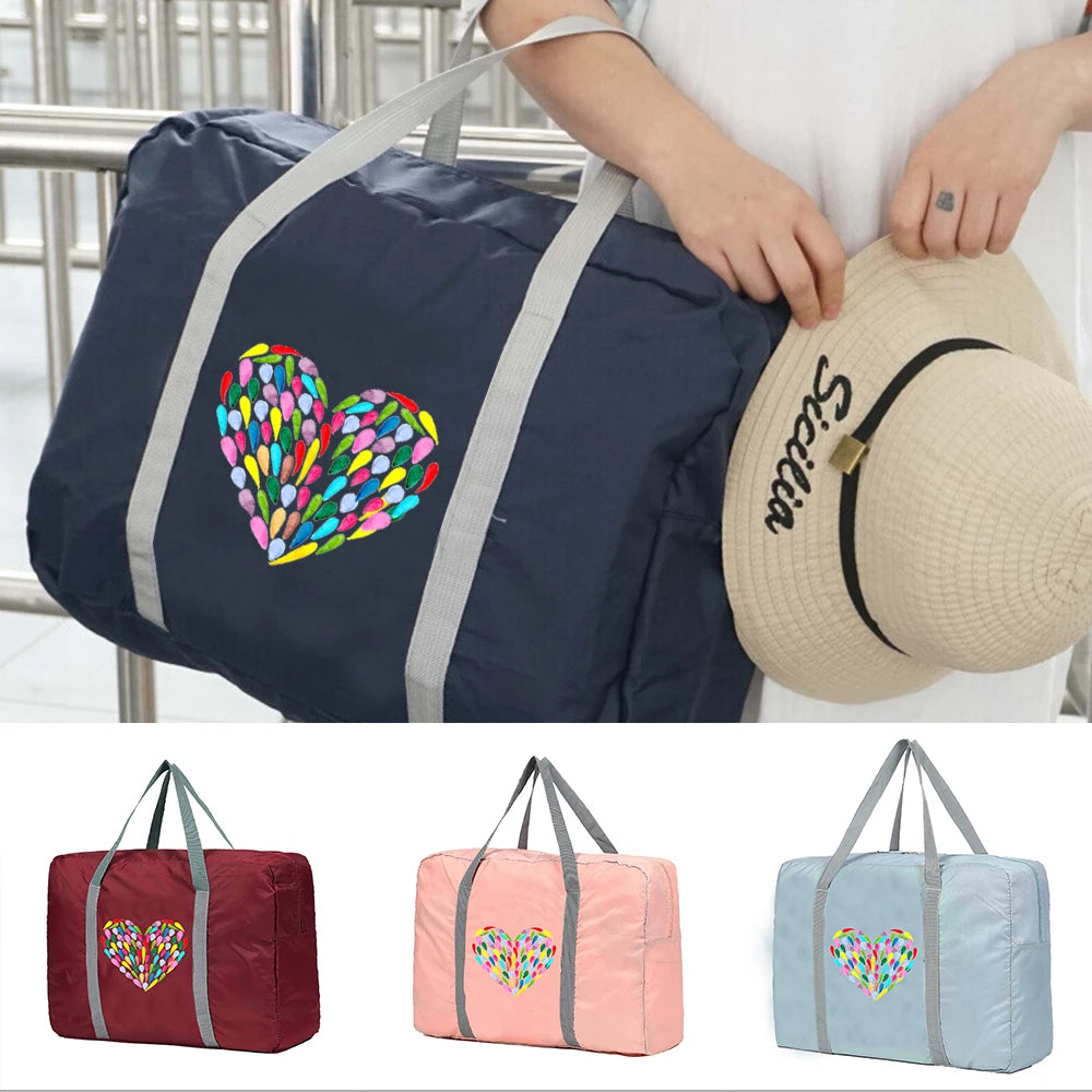 Large Capacity Travel Bags Clothing Storage Pack Unisex Foldable