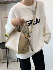 Large Capacity Women's Bag Bucket Shoulder Crossbody Bags for Women