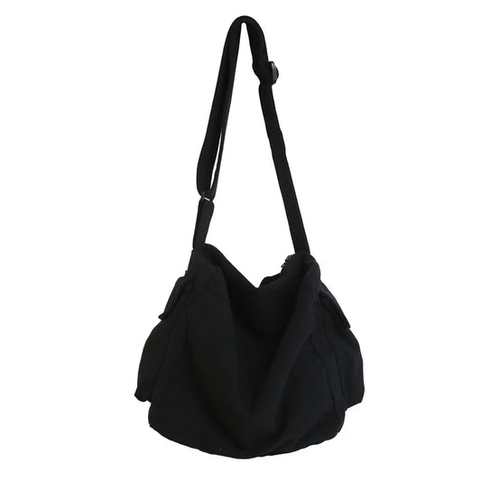 Canvas Shopper Travel Crossbody Shoulder Bags For Women
