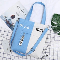 Large Capacity Women's Canvas Shoulder Bag Messenger Handbag