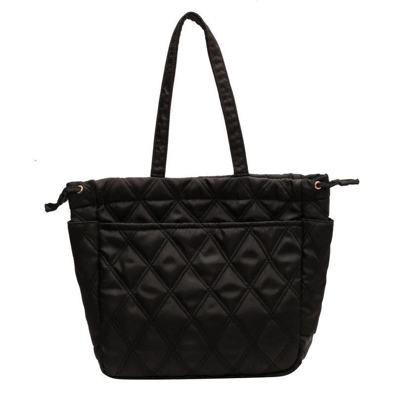 Large Capacity Women's Handbag Tote Bag Autumn Winter Nylon Shoulder Bags