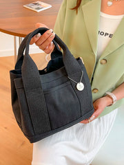 Large Capacity Women's Tote Shoulder Bag Canvas Handbag for Women Summer