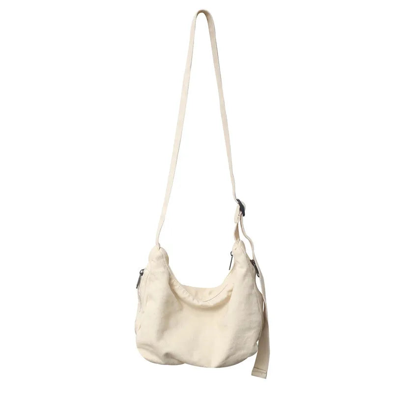 Canvas Crossbody Bag for Girls Women's Shoulder Messenger Bag