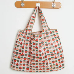 Large Reusable Grocery Bags Women's Shoulder Bags Heavy Storage Bags