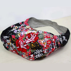 Bohemian Floral Canvas Shoulder Bag Women's Handbag