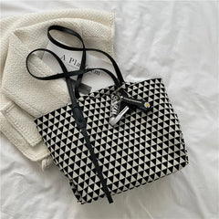 Large Women's Shoulder Bag Top Shopper Bag High Female Travel Bags B162