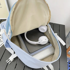 Large Capacity Nylon Women Backpacks Travel Shoulder Bags