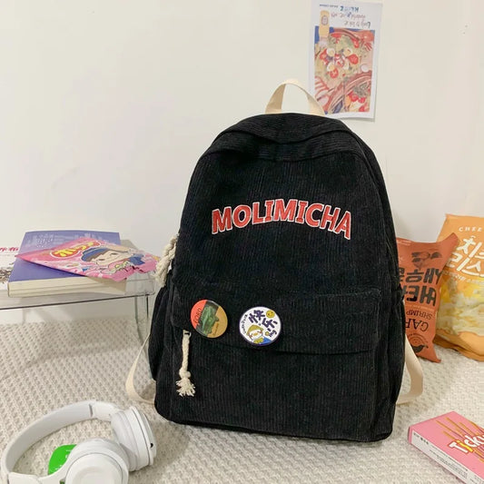 Large-capacity Backpack School Bag Girls Laptop Bag