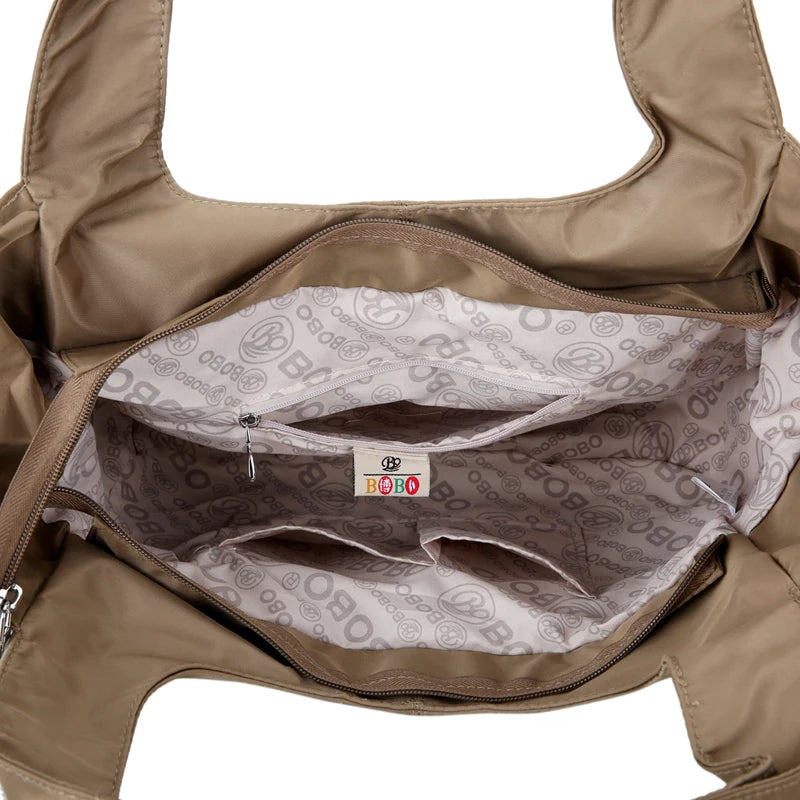 Large Nylon Women Shoulder bag CrossBody Bag Girls Purse