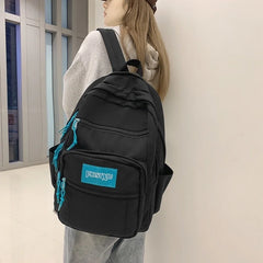 Large-capacity Lightweight School Bag Teen Girls Backpack Many Pockets