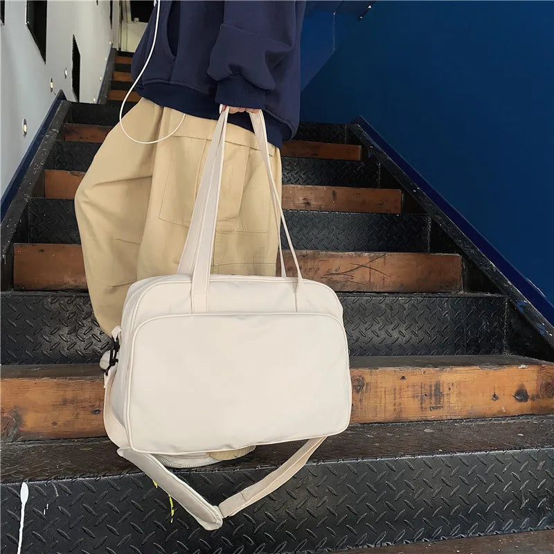 Academy Wind Shoulder Bag for Women - Large Capacity Short-term Travel Bag
