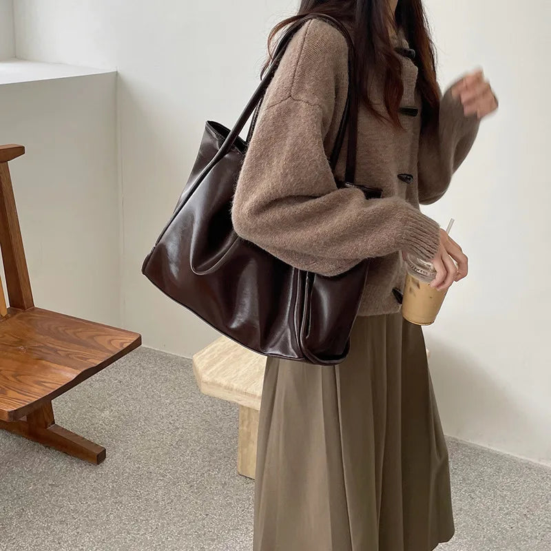 Women's Large Handbag Tote Shoulder Underarm Sac A Main