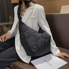 Large-Capacity Eco-Friendly Travel Bag Down Bag Net Casual Hand Single Shoulder